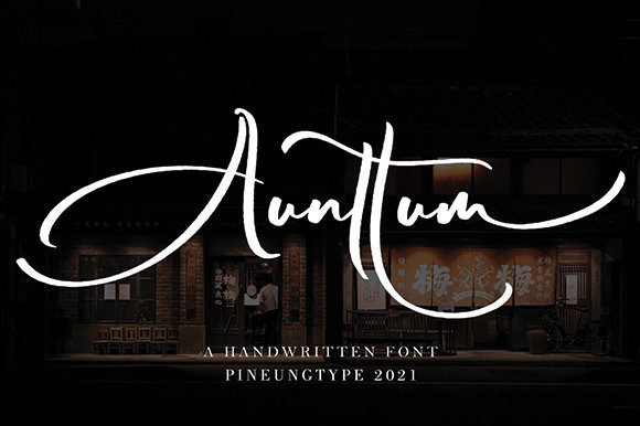 Aunttum: A Font That Elevates Branding
