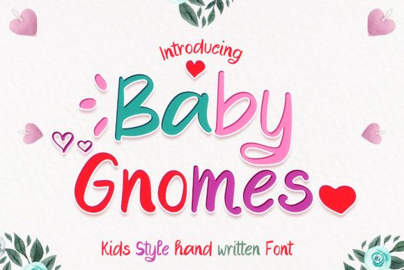 Baby Gnomes: A Sweet Script Font
