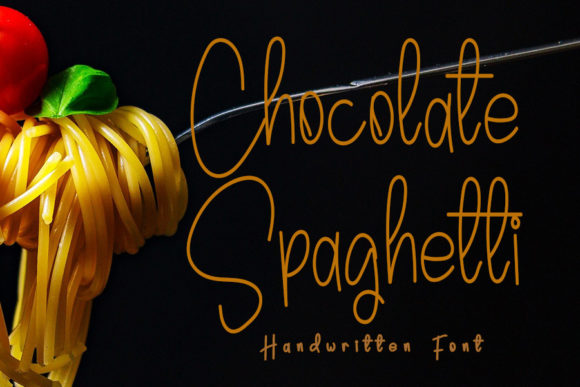 Chocolate Spaghetti Review
