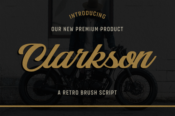 Clarkson: A Modern Handwritten Font