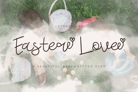 Easter Love Font: Elegant Script for Digital Design