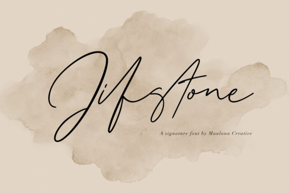 Jifstone: A Stylish Script Font for Designers