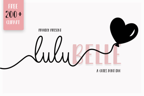 Lulu Belle Font: Elegant Script for Creative Projects