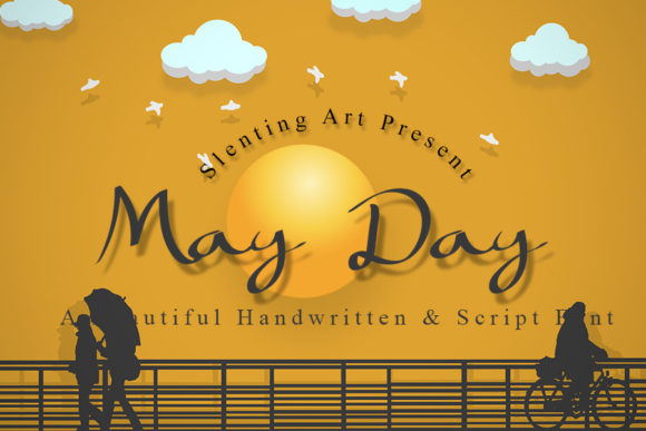 May Day Font: Elegant Script for Business Branding