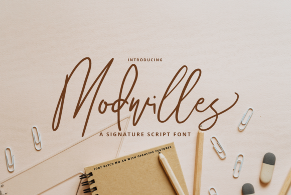 Modwilles: A Stylish Script Font