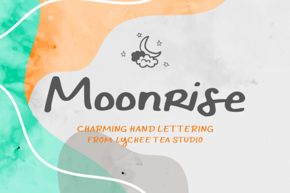 Moonrise: A Whimsical Font for Thoughtful Design