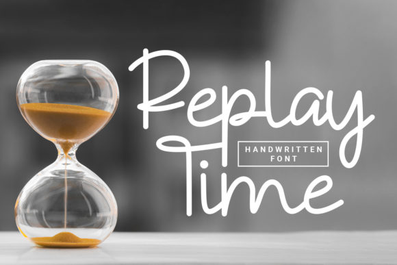 Replay Time Font for Business