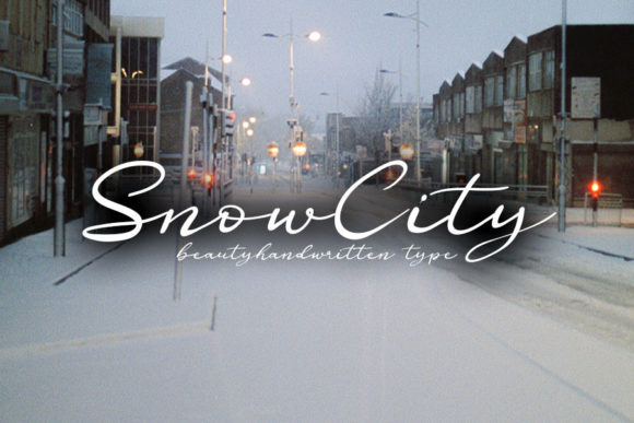 Snow City Font for Web Design