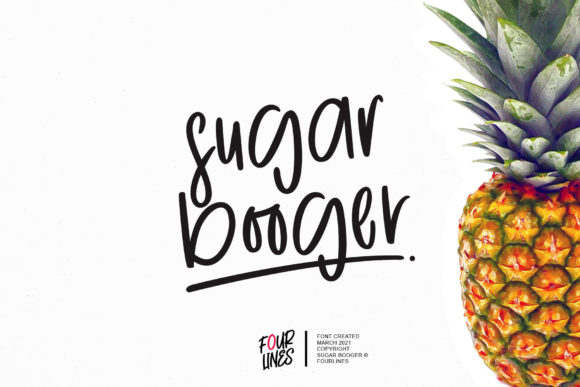 Sugar Booger Font: Sweet and Stylish