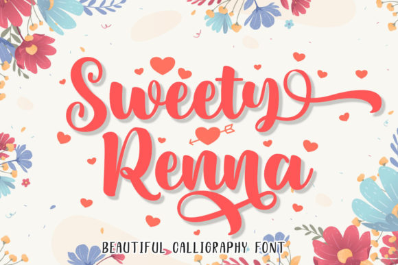 Sweety Renna: Elegant Handwritten Font