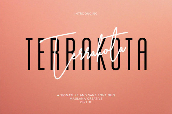 Terrakota: A Stylish Script Font