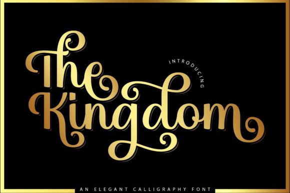The Kingdom Font: Elegant Script for Web Design