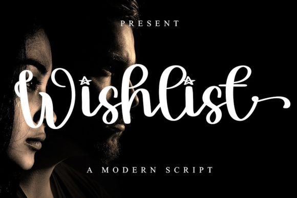 Wishlist Font: Handwritten Elegance for Crafters